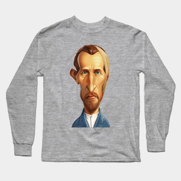Vincent Van Gogh Earless Long Sleeve T-Shirt by RobArt